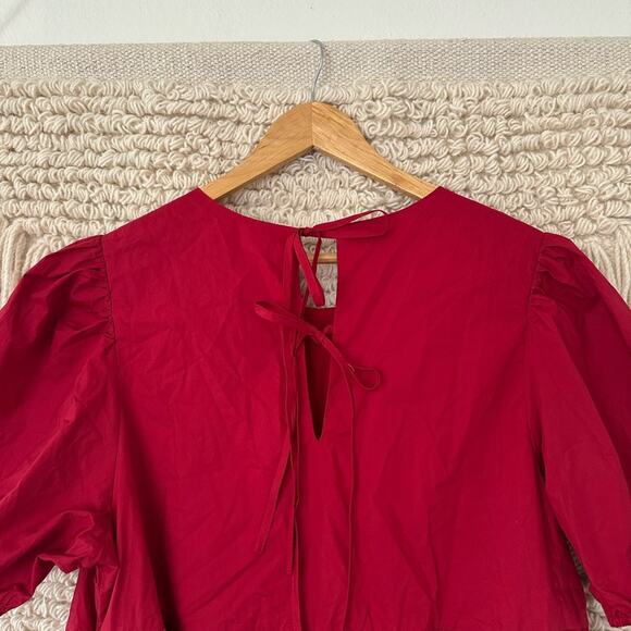 NWT: English Factory Babydoll Mini Dress - Picture 7 of 8